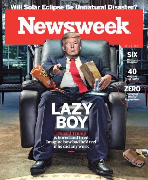 TRUMP, AMERICA'S BOY KING: GOLF AND TELEVISION WON'T MAKE AMERICA GREAT AGAIN DGWl9XdWsAAnq3G