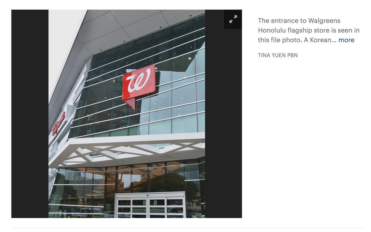 SuzanneNakano's tweet photo. #Korean investment fund bought Walgreens' flagship store on prime #Honolulu corner via #Reverse1031 https://t.co/L9ava58oDV https://t.co/POCoAx6Msh
