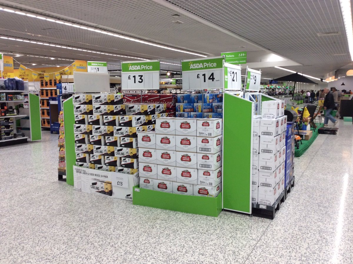 PowerforceMC53's tweet photo. If your tipple is lager, cider, or both (!) head on down to @asda Gravesend and pick up a @carling #mixpack for the weekend. https://t.co/iHHrpp5Gjm