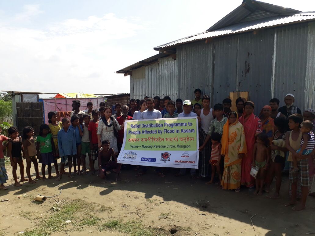 ActionAidIndia's tweet photo. #IndiaFloods We thank @IndiGo6E @TF_Timesgroup @SHN_India & our local ally #SSTEP for collaborating in our humanitarian efforts in #Assam https://t.co/YjwWu21gHC