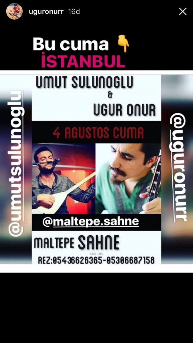 İstanbul Konseri. 
Akşam Maltepesahne sahnesindeyiz, bekliyoruz.