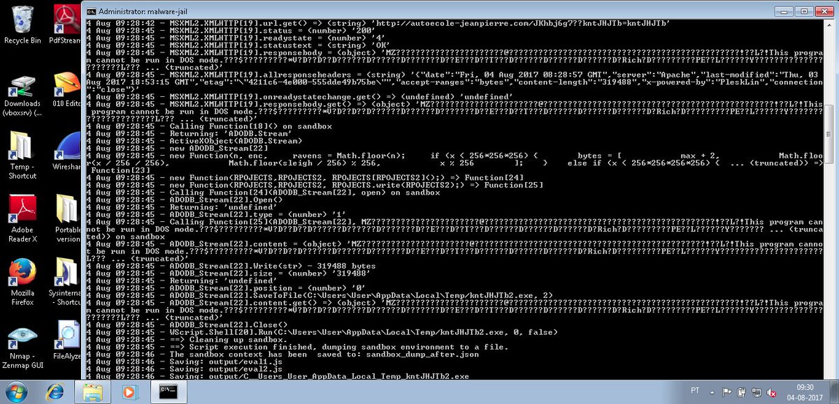 moshsrv's tweet image. #ransomware #emonet is on fire again, campaign during my sleep thousands emails with zip, file with JS inside download exe