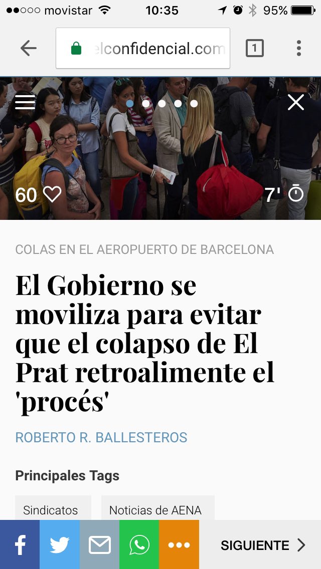 carrionangelats's tweet photo. #titularreal "El procés de independència catalan es la solución a los problemas de los ciudadanos en #aeropuertodebarcelona " https://t.co/eQATwWY5Re