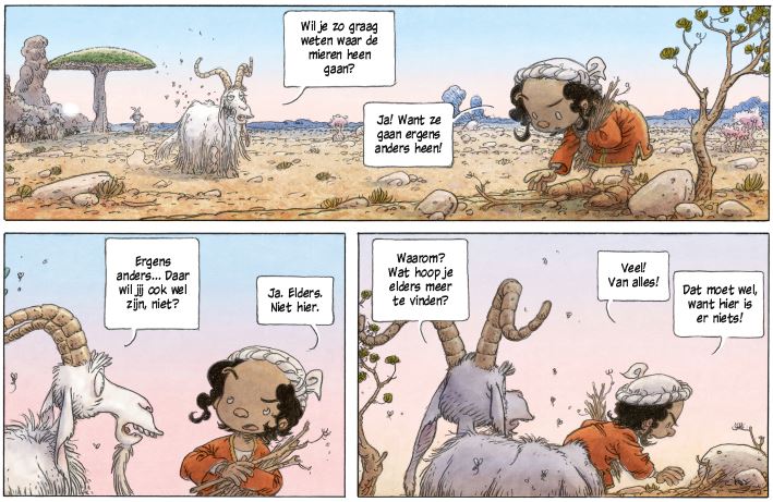 Hop! Recht naar de boekenwinkel voor 'Waar de mieren heen gaan', en geniet van dit prachtig pareltje vol magie, liefde, poëzie en avontuur.