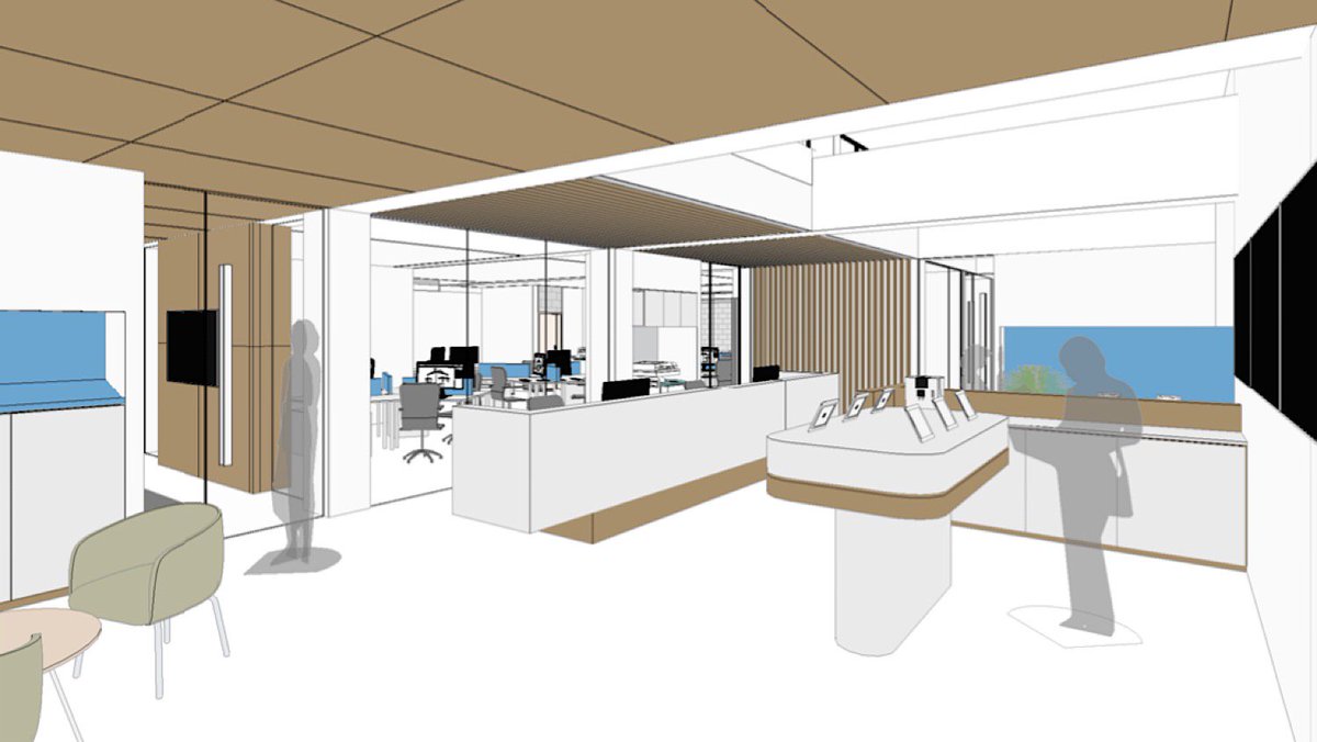 5Canons's tweet photo. Sneak peek of a commercial fitout we are undertaking #commercialfitout #interiordesign #fivecanonsarchitecture https://t.co/jT3WiB0erz