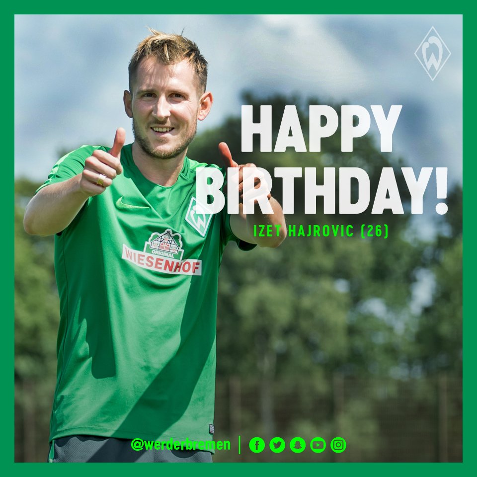 Join us in wishing Izet a very happy 26th birthday!  