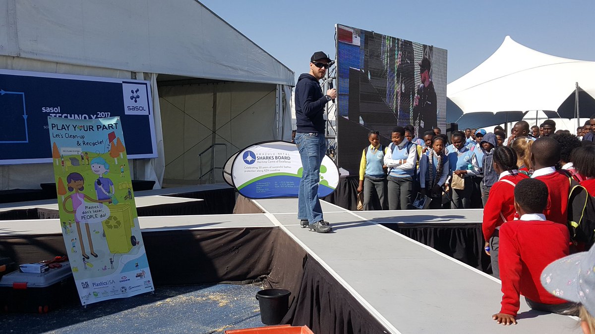 Plastic_Guy's tweet photo. Jacques from @PlasticsSA opening the Aqua Amazing show at #sasoltechnox https://t.co/SzG9GYvcKG