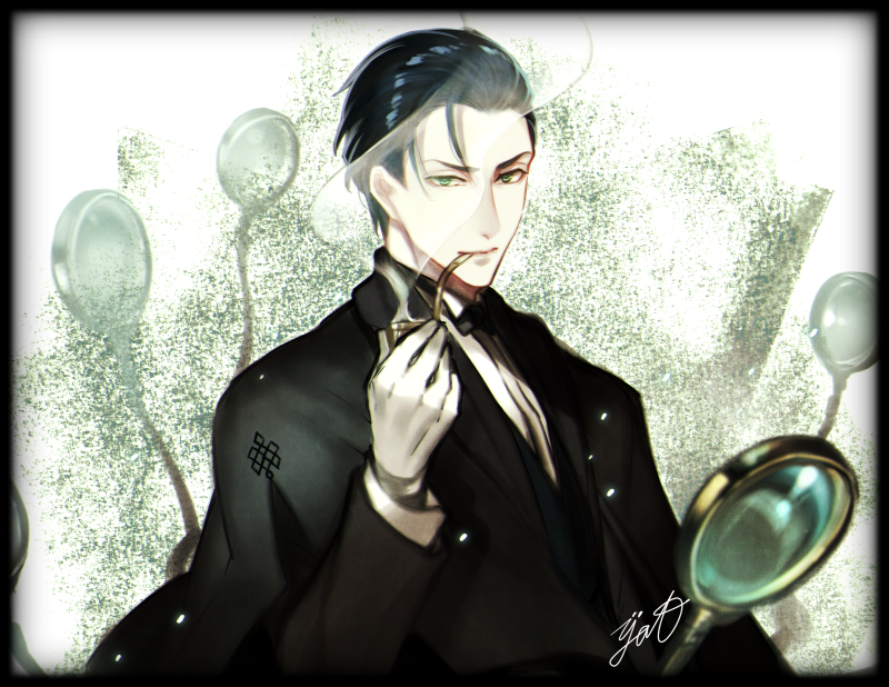 「ホームズ先生がいっこうに来てくれない #FGO 」|わいあっと(ユウヤ)のイラスト