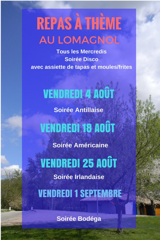Soirée antillaise au Lomagnol ce vendredi soir !!!