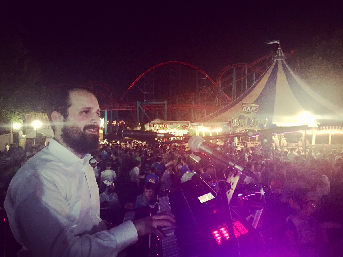 An amazing experience to bring joy to almost 4000 yeshiva boys on their well deserved trip to <a href="/SixFlags/">Six Flags</a>

<a href="/TheFreilachBand/">Freilach Band</a> <a href="/TaussigMusic/">Reb Shloime Taussig fans</a>