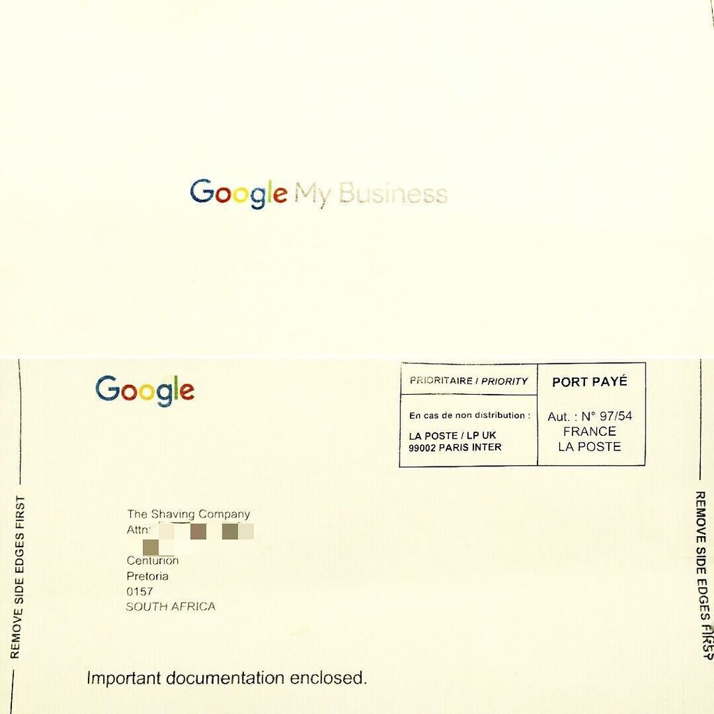 It must be official business! Not everyday you get mail from #Google office. 
#shavingcoza #southafrica #groomer ift.tt/2fdorLN