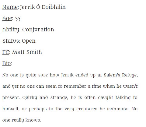 Jerrik O Dobhilin - Faculty