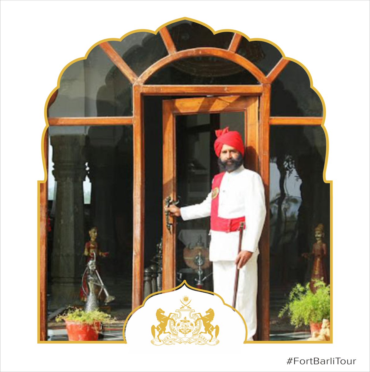 fortbarli's tweet photo. The 16th generation of the Royal family welcome you to their palace property. Stay tuned for more! #FortBarli #Rajasthan #Ajmer #Royal https://t.co/DMHBenB4wU