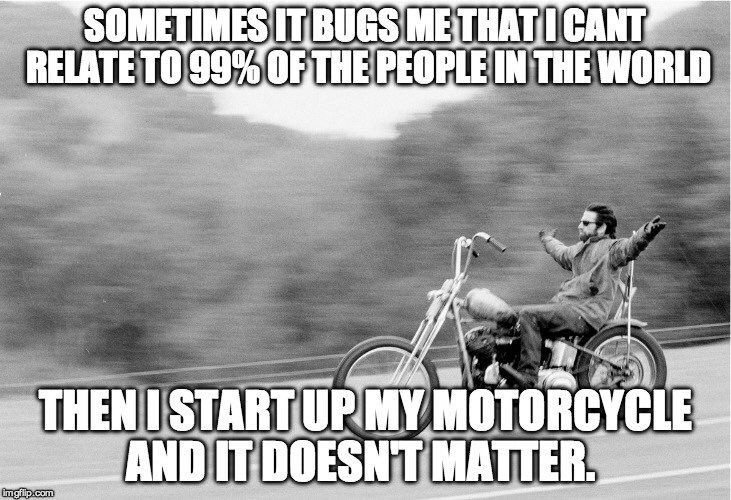 Only a biker will understand 😎