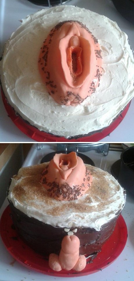 AGiftFromGerty's tweet photo. Why dus one always wake with sutch vigour on ones day off?
Have a vagina cake...and eat it! https://t.co/dbeuKin6Ix