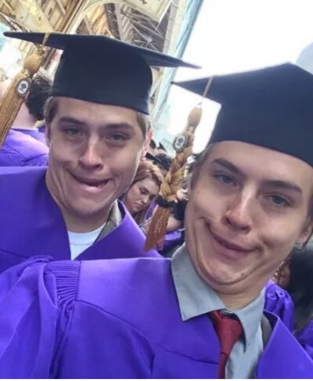 Happy birthday  Cole and Dylan Sprouse.    