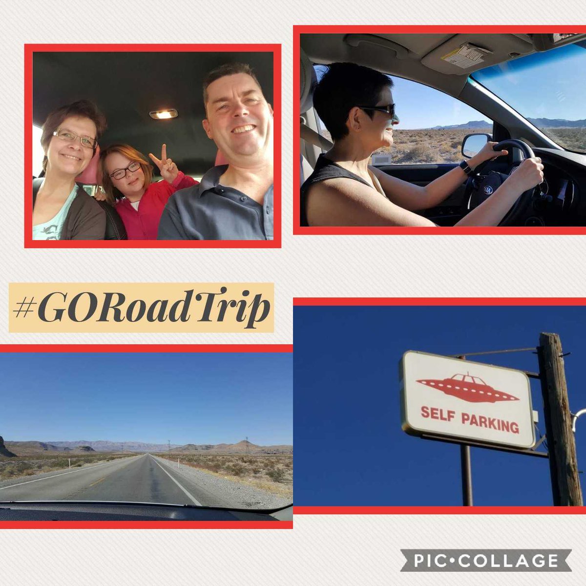 gottobein's tweet image. @GOoutdoors Our #GORoadTrip USA
On our Way to Area 51