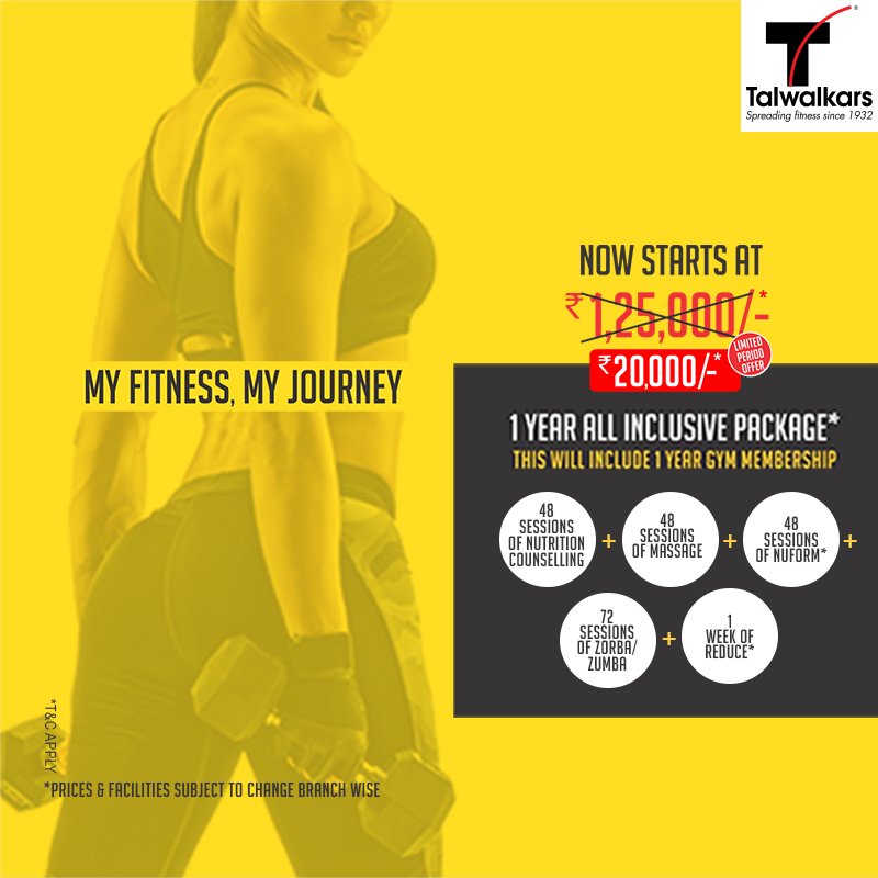 Join  bit.ly/2whf2Wy #MyFitnessMyJourney, a 1yr all inclusive membership package*