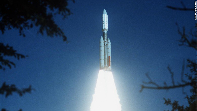 CNN's tweet photo. NASA is collecting posts and pictures hashtagged #MessageToVoyager. One of these messages will be beamed into space https://t.co/bwIh5JSF16 https://t.co/qGs0M0K8jl