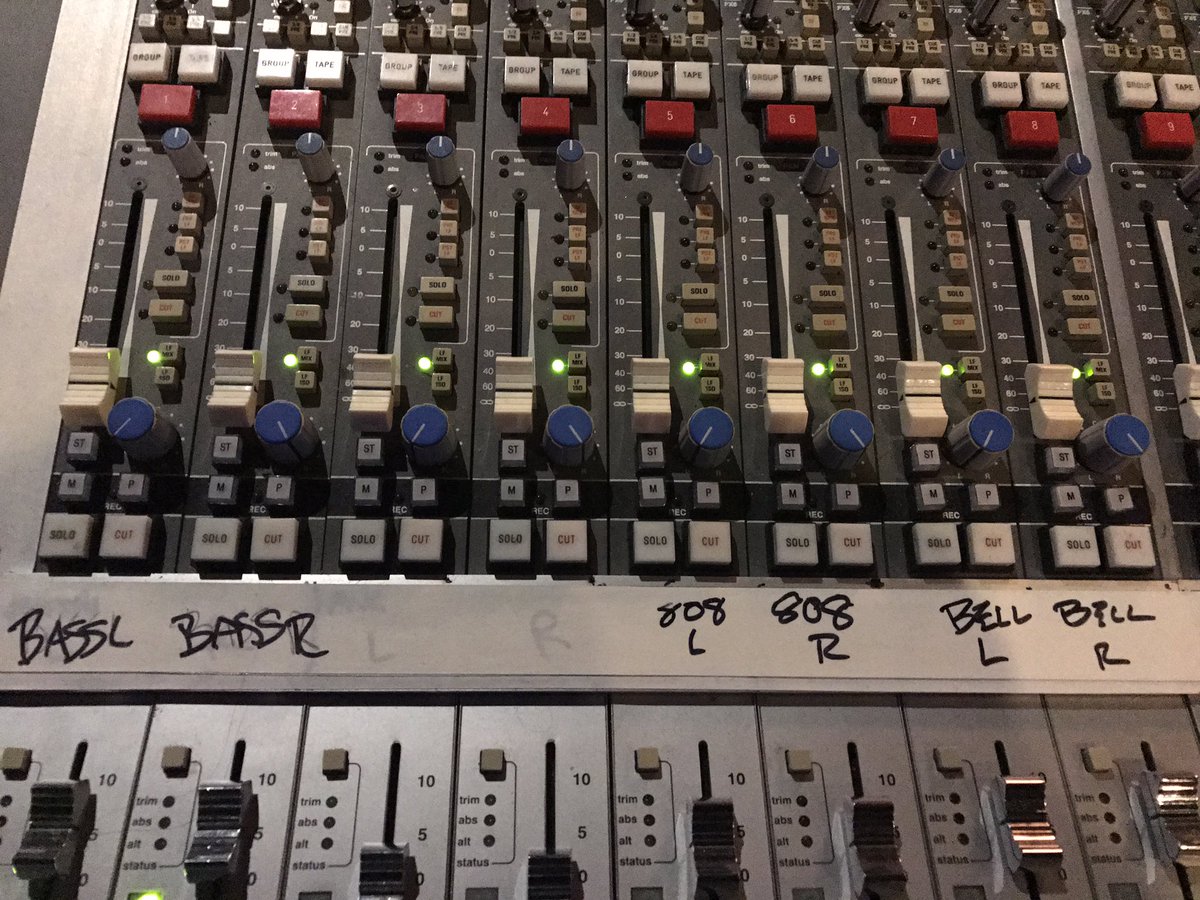 DJBrianVasquez's tweet photo. Mixing with the SSL J series #bnvstudios #reggae #producer #producerlife #amwriting #AmazonMusic https://t.co/QRbcs3RfWw