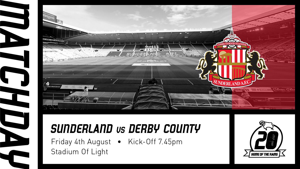 dcfcofficial's tweet photo. MATCHDAY: It all starts here, #dcfcfans...โฝ๏ธ
We get our 2017/18 @SkyBetChamp campaign underway at @SunderlandAFC this evening (7:45pm) ๐ https://t.co/flBe847Ijp