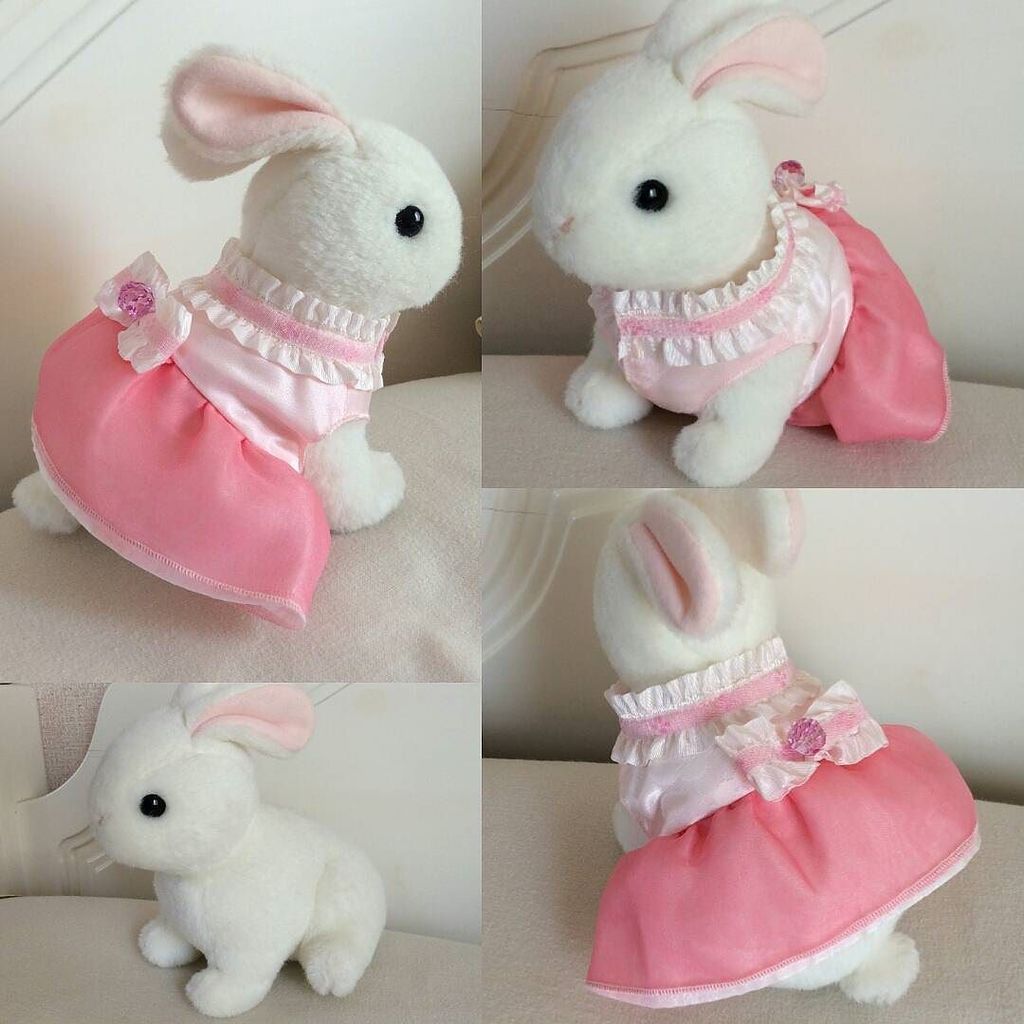 ロイヤルまさみ Ar Twitter オフハウスで300円にてお迎えしたウサギのぬいぐるみに ピンクのドレスを作りました なんでも着せ替え オシャレさせたい娘のリクエスト ぬいぐるみ うさぎ 手作り服 人形服 Doll Rabbit T Co Cra3y5bdq6 T Co