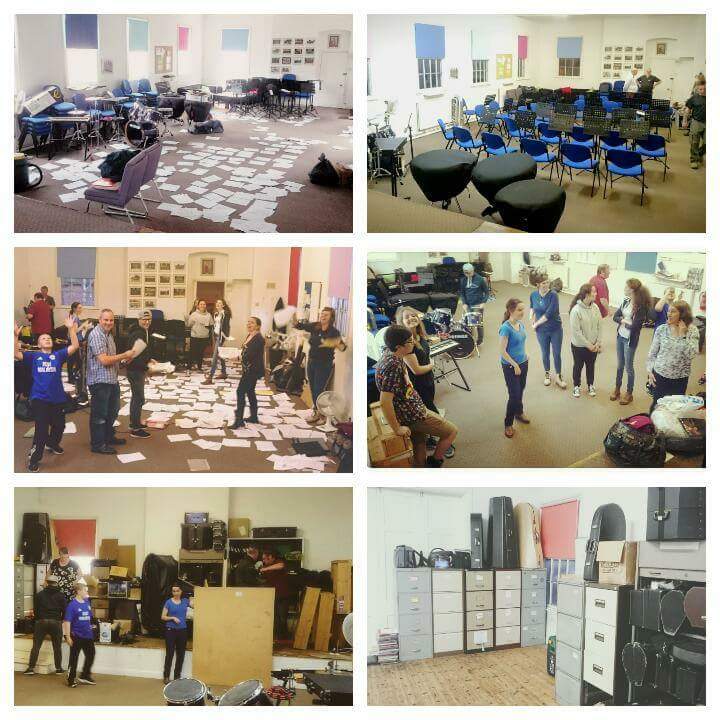 MelbourneTB's tweet image. 5 hours later, various members help and.....IT'S CLEAN! Let's keep it that way now! #itsclean #bandroom