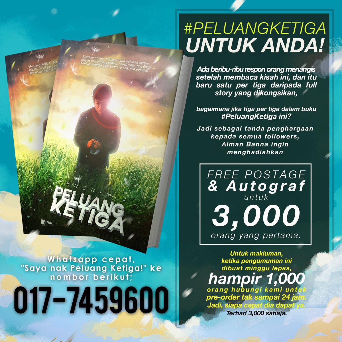 Abu Harith Aiman Sur Twitter Henshin 3 Peluangketiga Buku Karya Ketiga Belas Aiman Banna Ada Komik Lebih Dari 100 Muka Surat Dan Novel Average 250 Muka Surat Https T Co Kfwr6dkdrr Twitter
