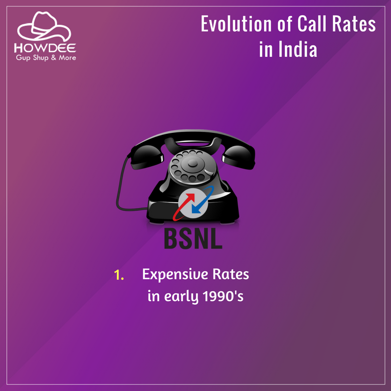 HowdeeApp's tweet photo. Let's See how the #Telecom world have changed in #India 
and how a user get #benefited with it's #Evolution
#HowdeeApp #Howdee #Jio #BSNL https://t.co/YUQpw09kOo
