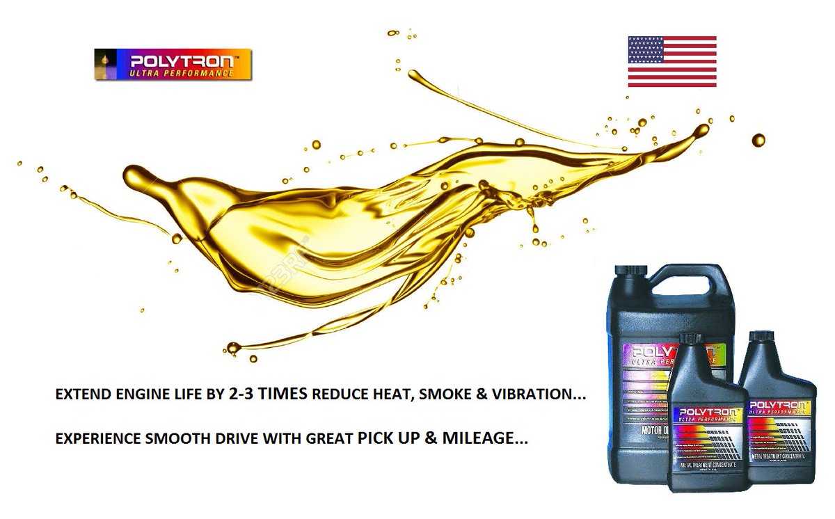 PolystrongIndia's tweet image. Innovative speciality lubricants from POLYTRON LUBRICANT U.S.A.
A scientific breakthrough in lubrication technology .#POLYTRON #OilBooster