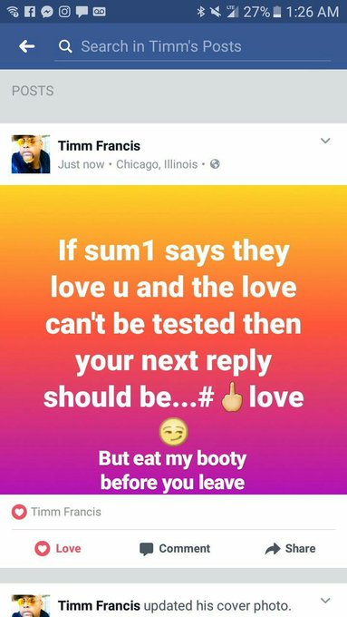 Mood:😏 https://t.co/p4GvAOHBqP<a href="/tag/bitcheswilldoanything4acheck"class="tags"><span>#bitcheswilldoanything4acheck</span></a>