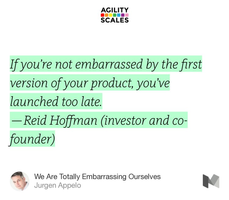 robrace82's tweet photo. “We Are Totally Embarrassing Ourselves” — @jurgenappelo https://t.co/HerZ4y79wY https://t.co/LKKq7sabwL