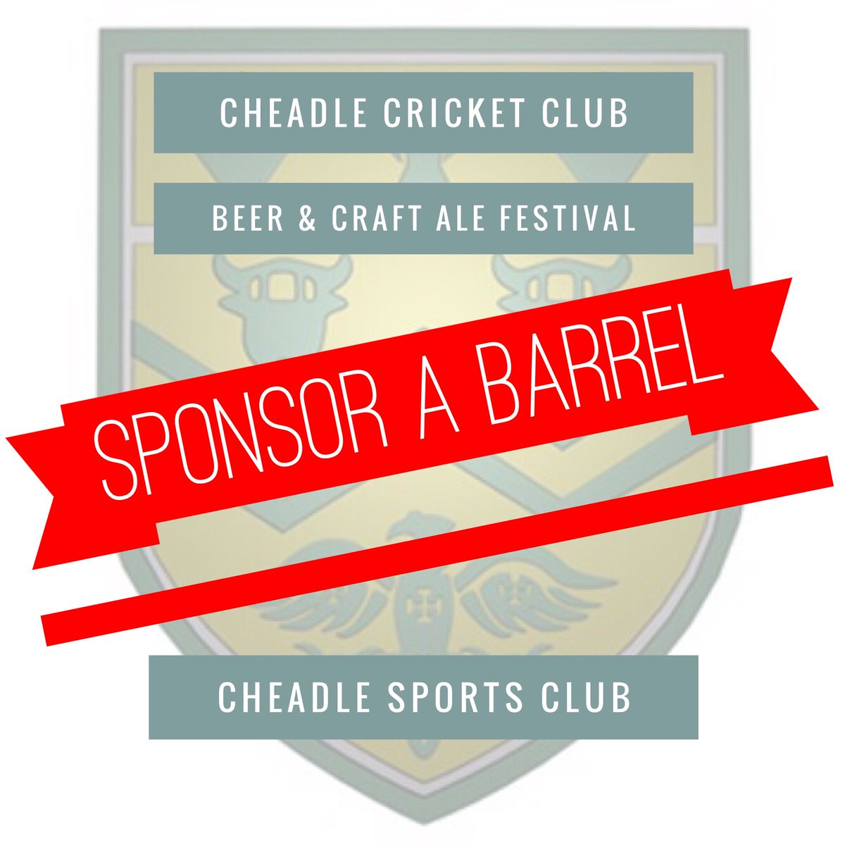 Is there a barrel of beer with your name on? There can be! To find out more about sponsorship opportunities, get in touch. #CBF2017