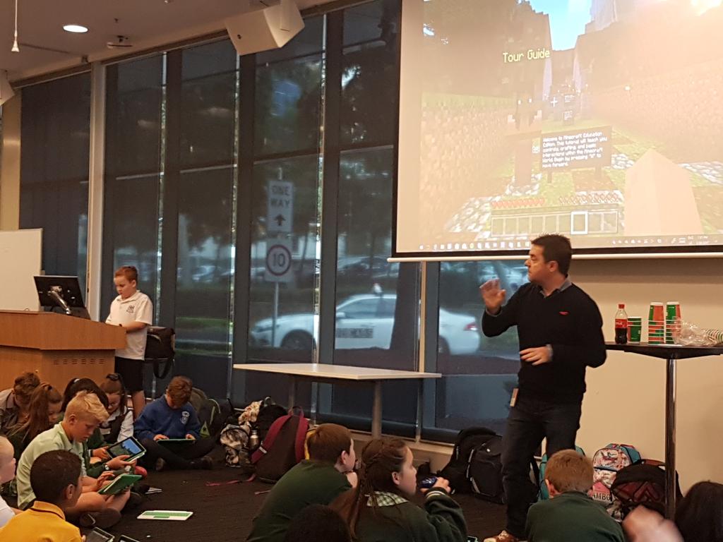 Andre Monardo (@andremonardo) on Twitter photo Thanks <a href="/dan_bowen/">Dan Bowen 🎸🎮🏴(Him/He)</a> . I know this kid was super excited to tell everyone about <a href="/PlayCraftLearn/">Minecraft Education</a> and that he got to drive it on the big screen Thanks <a href="/dan_bowen/">Dan Bowen 🎸🎮🏴(Him/He)</a> . I know this kid was super excited to tell everyone about <a href="/PlayCraftLearn/">Minecraft Education</a> and that he got to drive it on the big screen