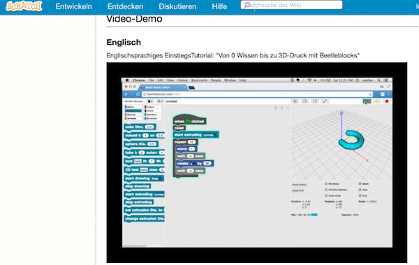 Jens Monig 3d Modeling And Printing With Beetle Blocks Video Tutorial 3d Design T Co Vhdjivubff Via Youtube