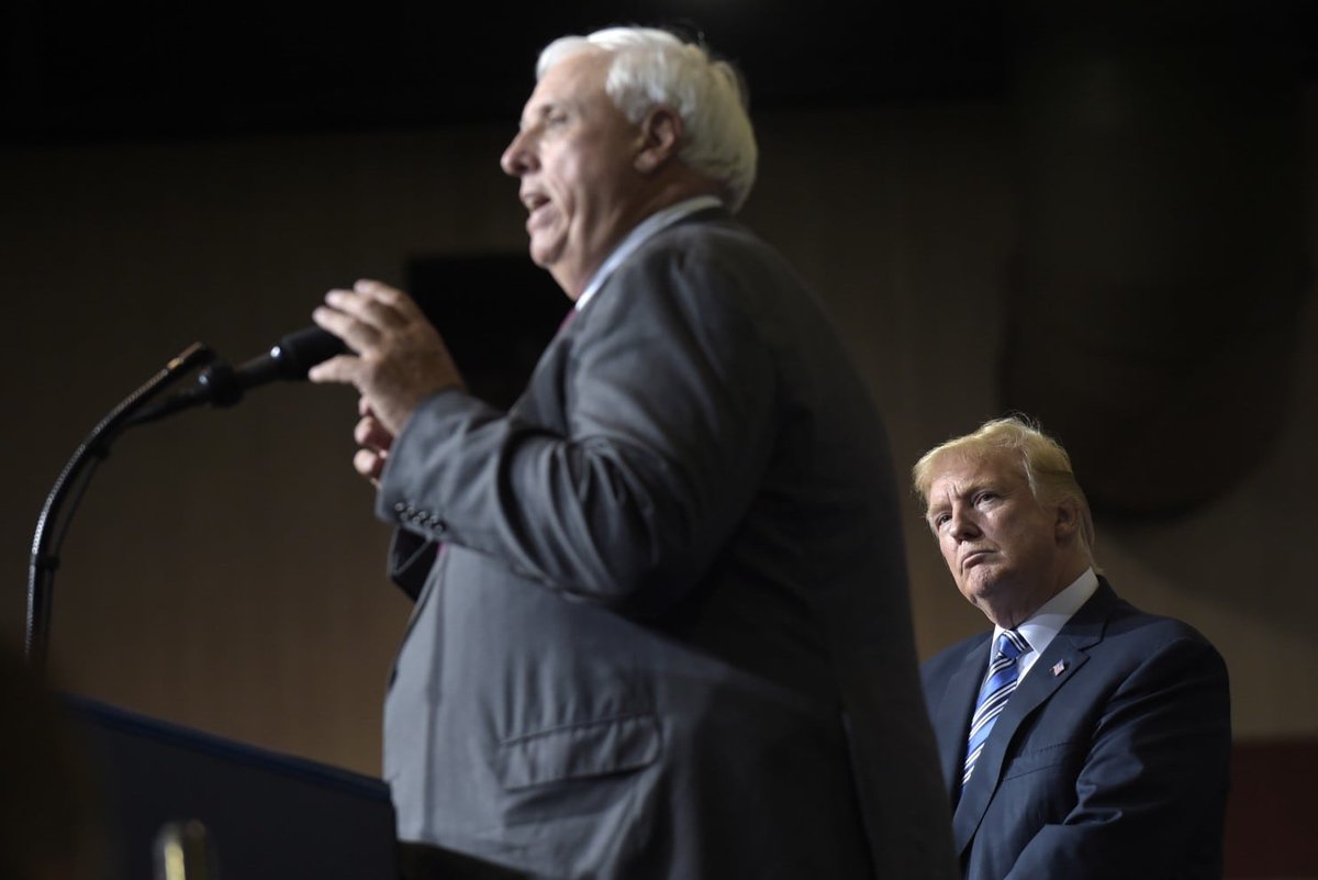 scienceXenia's tweet photo. Google News: West Virginia #Gov. #Jim #Justice isnt the only #Democrat #Trump won over #substantialNumber https://t.co/LUA0tbbsCU https://t.co/48jIHgkfvg