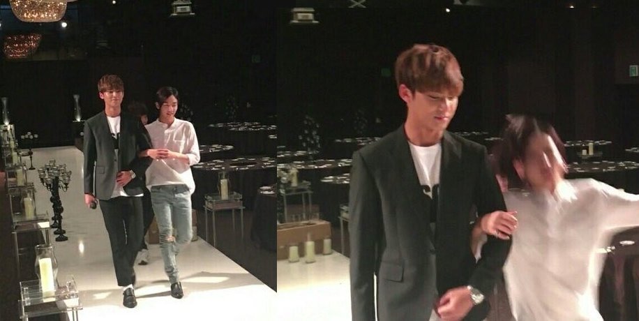 17beingextras's tweet photo. that epic moment when mingyu drop jeonghan on stage, his mic during mansae era, drop the phone 3x during vlive and the trophy. ONLY MINGYU. https://t.co/QaZ6rJCa2K