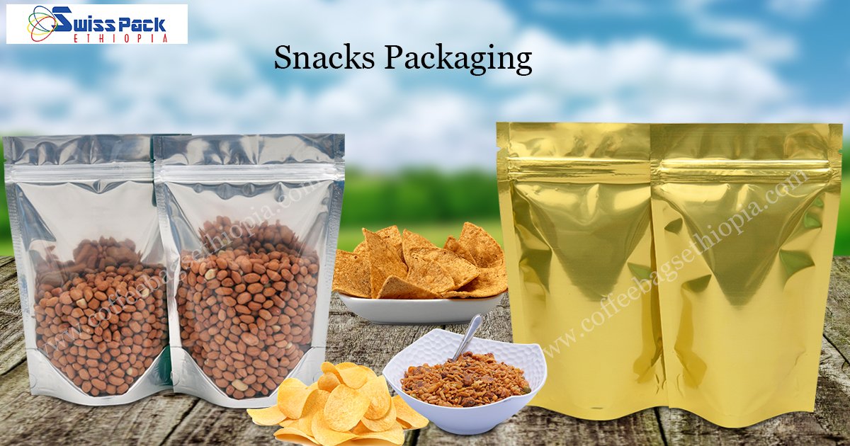 CoffeebagsET's tweet photo. #Snacks are one of the widely consumed products world. Swiss pac provides #snackpackaging #durable for the different textures of #snacks. https://t.co/dmIT7gpWbH