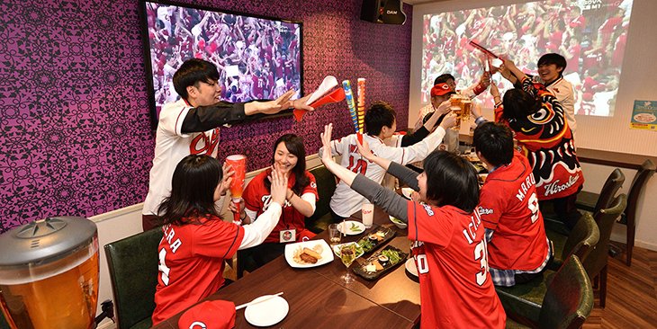 ট ইট র ホテルグランヴィア広島 仲間とワイワイ観戦しよう 駅カラ スポーツバー 野球やサッカーなど盛り上がり必須のスポーツイベントが大型スクリーンモニターで観戦できます 仲間と皆で熱いエールを送りませんか O 詳細 T Co