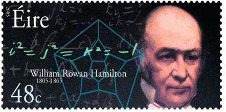 filatelic's tweet photo. #FelizViernes #HappyFriday 1805 nace Rowan Hamilton matemático astrónomo irlandés/1805 born #RowanHamilton mathematician &amp; Irish astronomer https://t.co/abRH4jg27T
