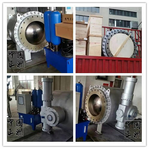 Our DN650 PN40 Spherical Valve with double seal arrangement for Hydro Power Plant for emergency closure application.zzcontrols.com/successful-acc…