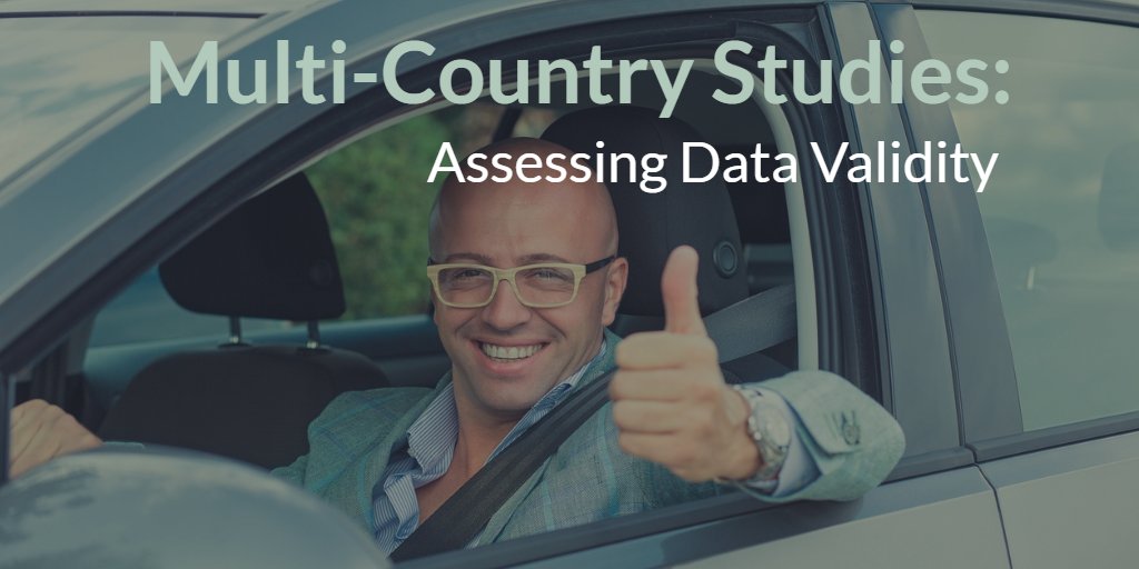 SSITweets's tweet photo. Multi-country studies: can we tell when a number in our results is "sort-of right?"  #DataValidity https://t.co/79zVgTC1dZ https://t.co/dIXkZZ0xpD