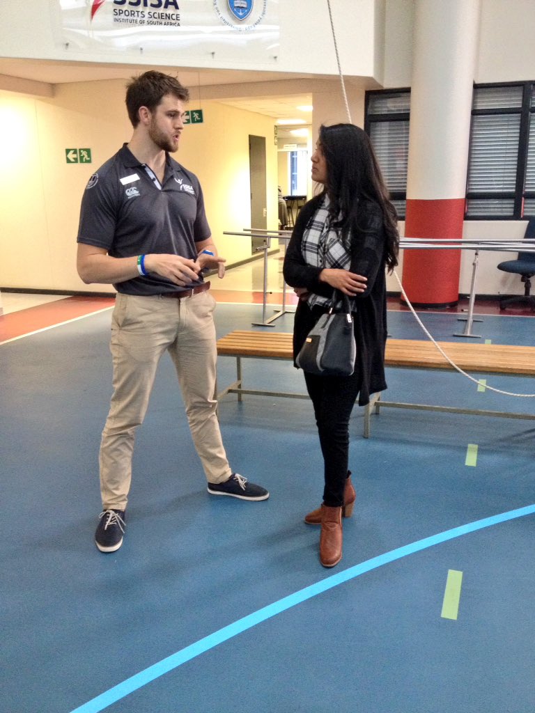 Sportscience_sa's tweet photo. We are excited to have @eNCA in the building interviewing @RobsEvans on his latest research project. https://t.co/gcq4mfU847