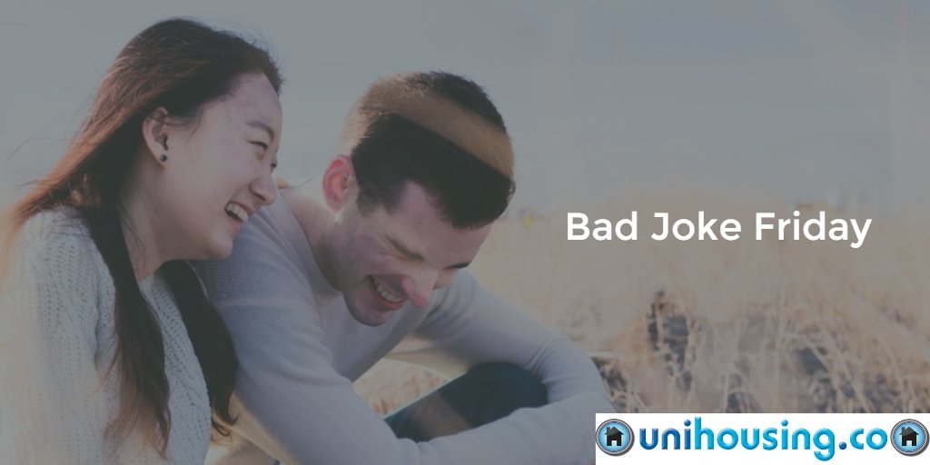 unihousingco's tweet photo. What kind of shoes do all spies wear? Sneakers! #badjokefriday https://t.co/m3i9bo8KSt