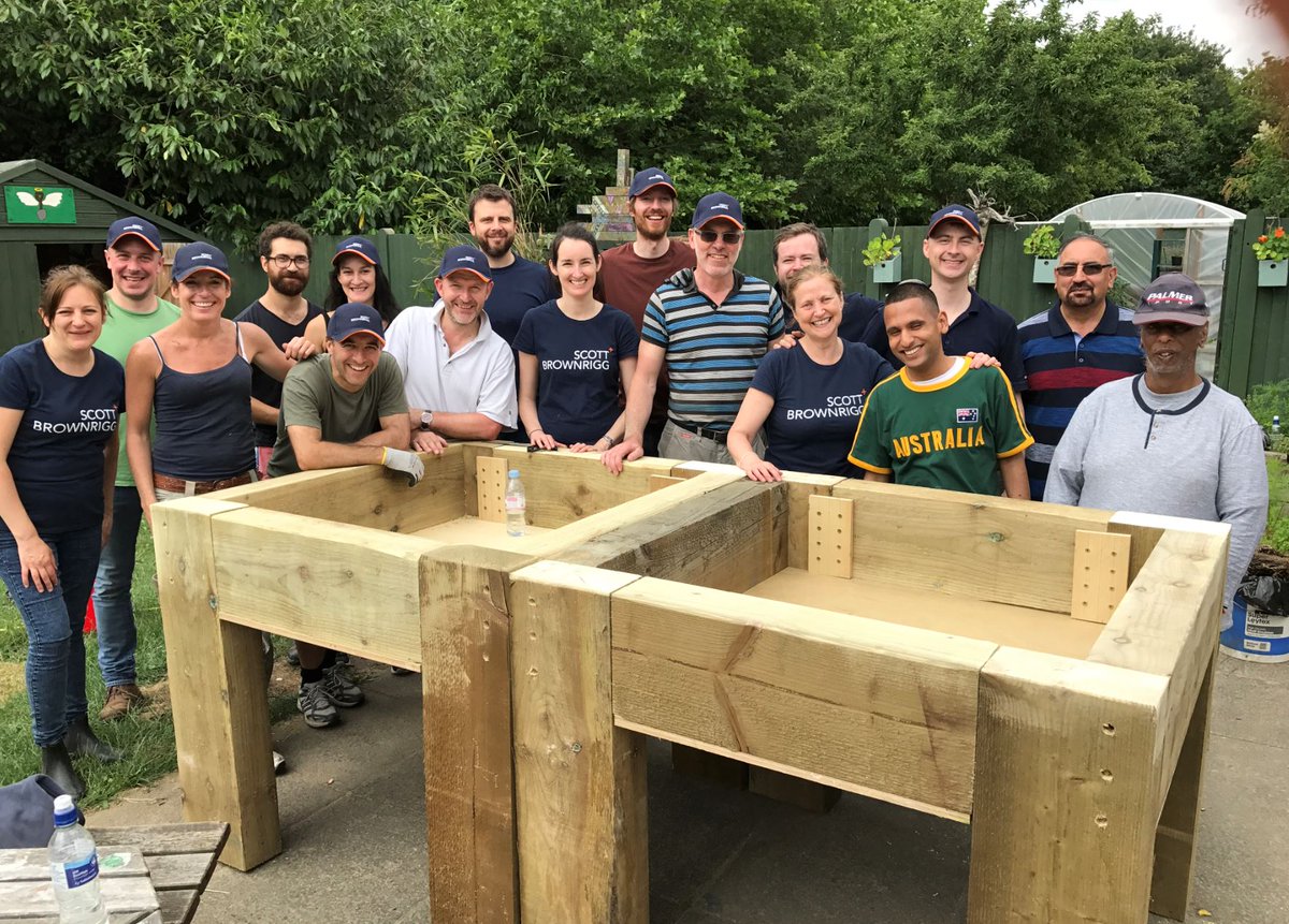 ScottBrownrigg's tweet photo. Scott Brownrigg participates in Community #Charity Garden Event at The ARC  https://t.co/6sXWWqDjck @CertitudeSam @Certitude @AislingDuffy_ https://t.co/Azw4i76E5n
