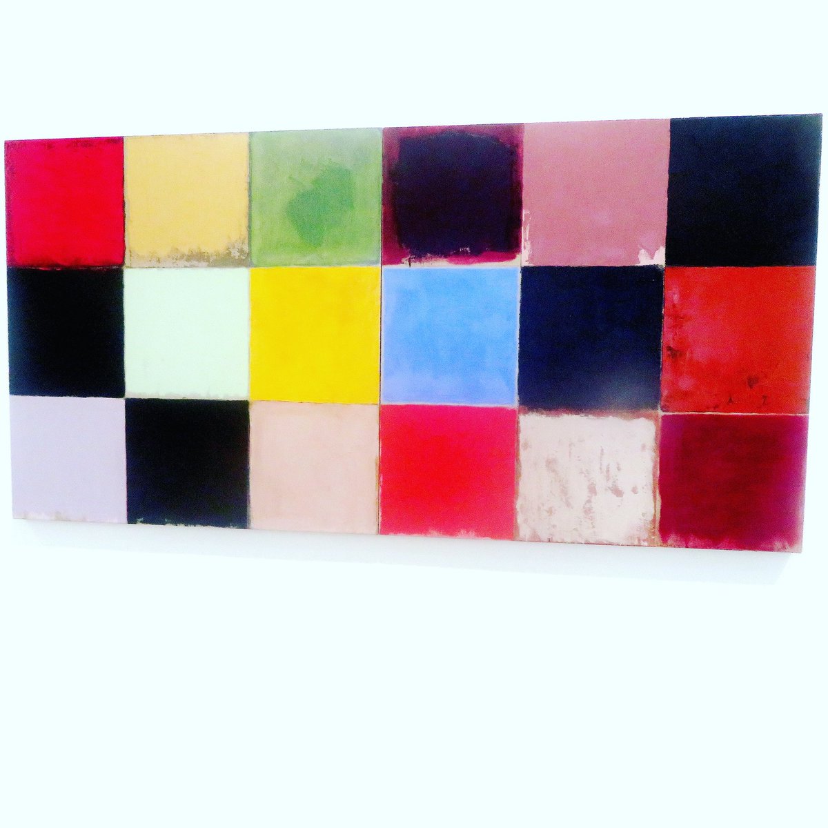 stephenmahoneym's tweet photo. My #picture #NewSquares #artwork by #artist #JoanSnyder at 9 #artists #groupshow #PlaygroundStructure in @BlainSouthern #worthavisit #funart https://t.co/Ox0bw0kVrt
