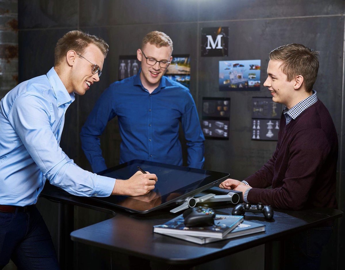 Meet Myrkur ! 
Icelandic game developer that is currently developing and producing a new fantasy role-playing game tinyurl.com/y7q3gp3f