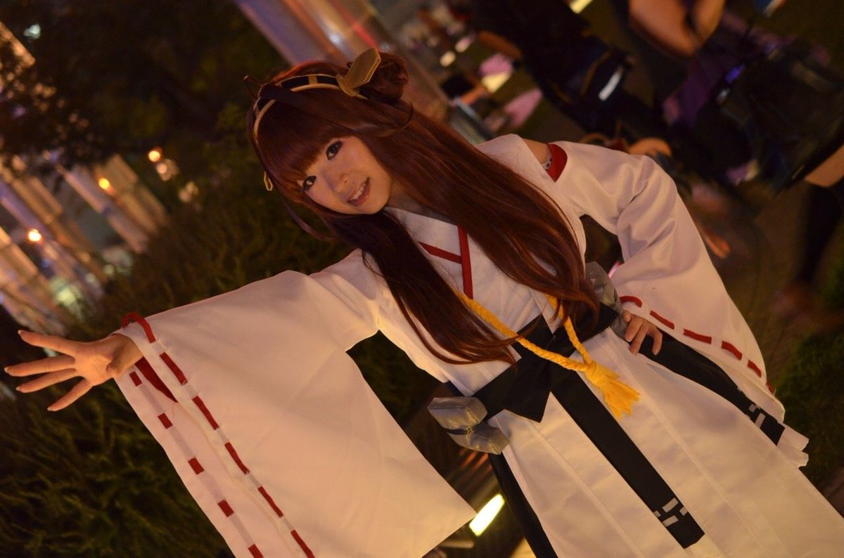 ayamarie_cos's tweet photo. 艦これ/金剛
私たちの出番ネ!Follow me! 皆さん、ついて来て下さいネー!
#コスプレサミット #WCS #WCS2014 https://t.co/8lND58IR8A