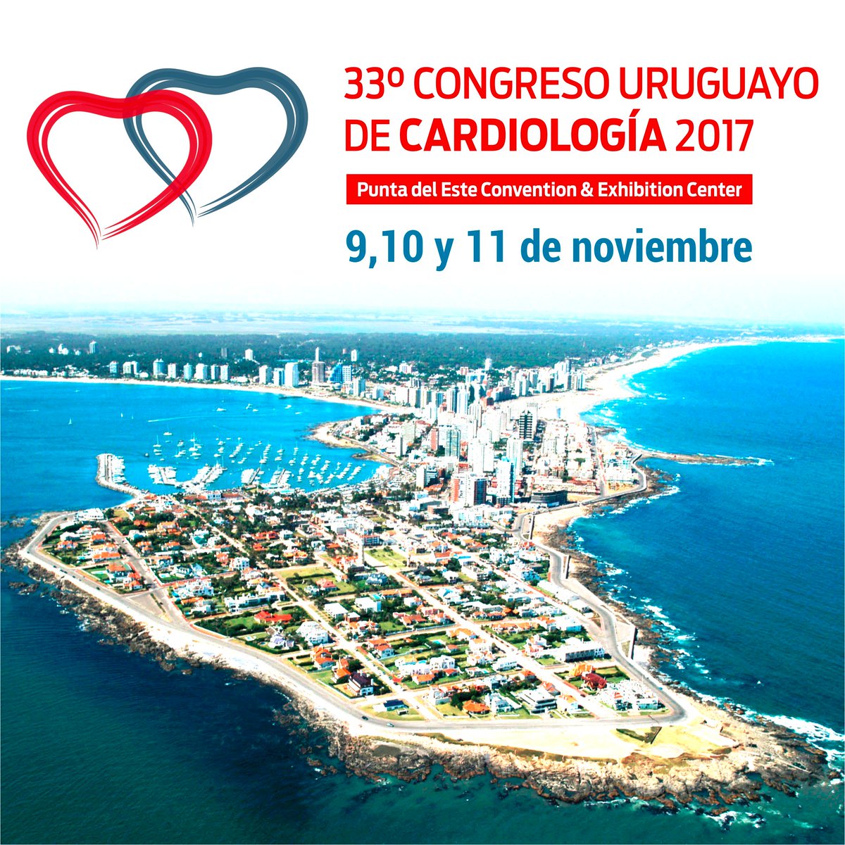 Ingresa a cardiopunta2017.uy para informarte de todo! #cardiopunta2017