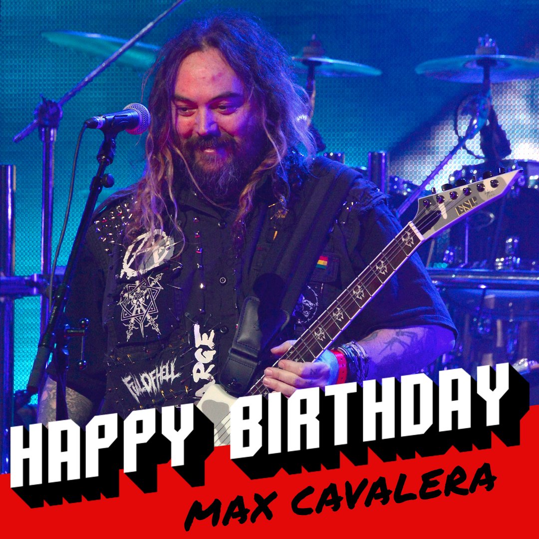Loudwire: Happy 48th birthday to sepulturacombr and TheSoulflyTribe legend Max Cavalera! 